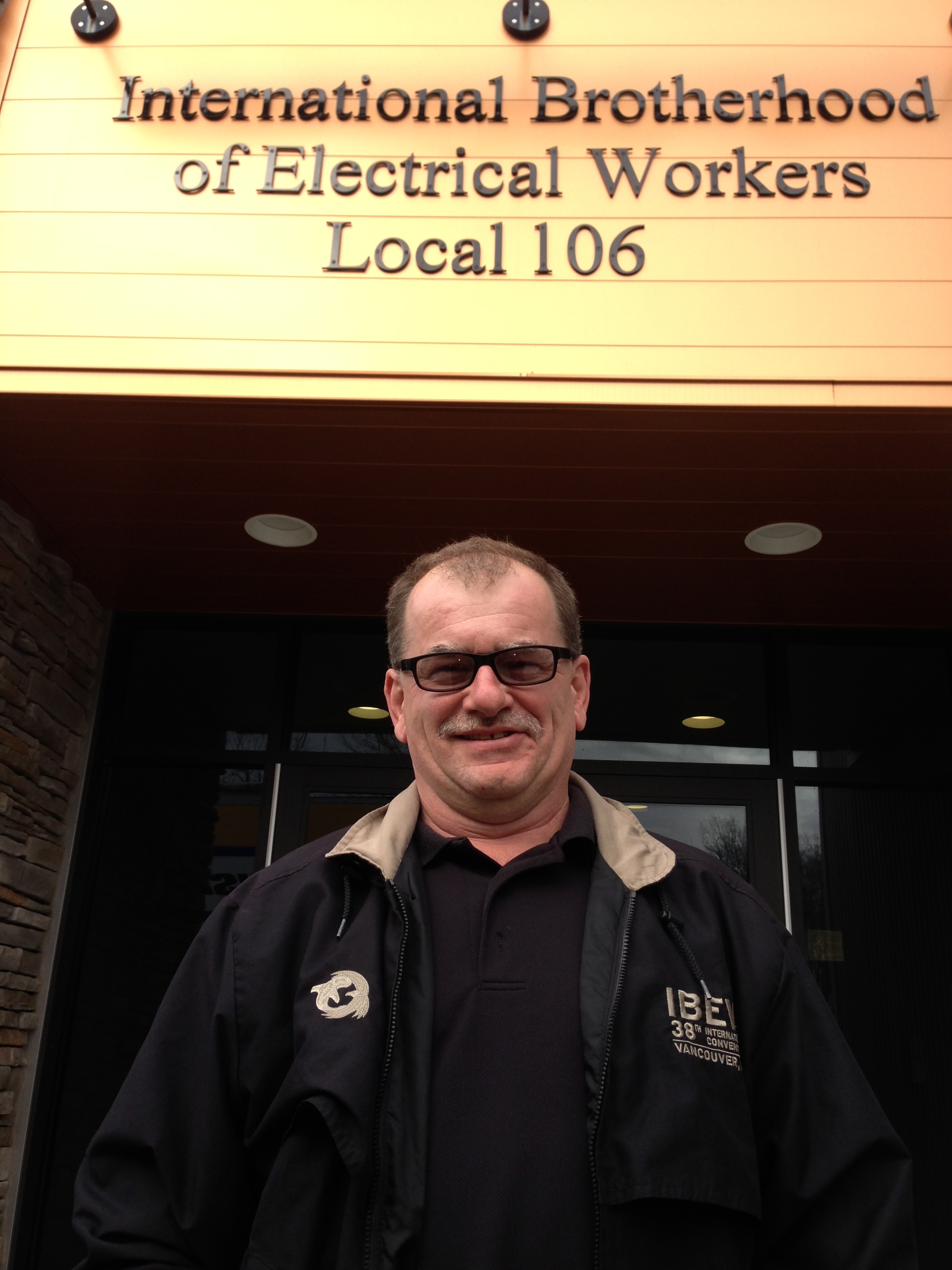 IBEW Local 106 Business Manager David Wilkinson Accepts Nomination To Become The New President Of The Jamestown AFL-CIO Central Labor Council